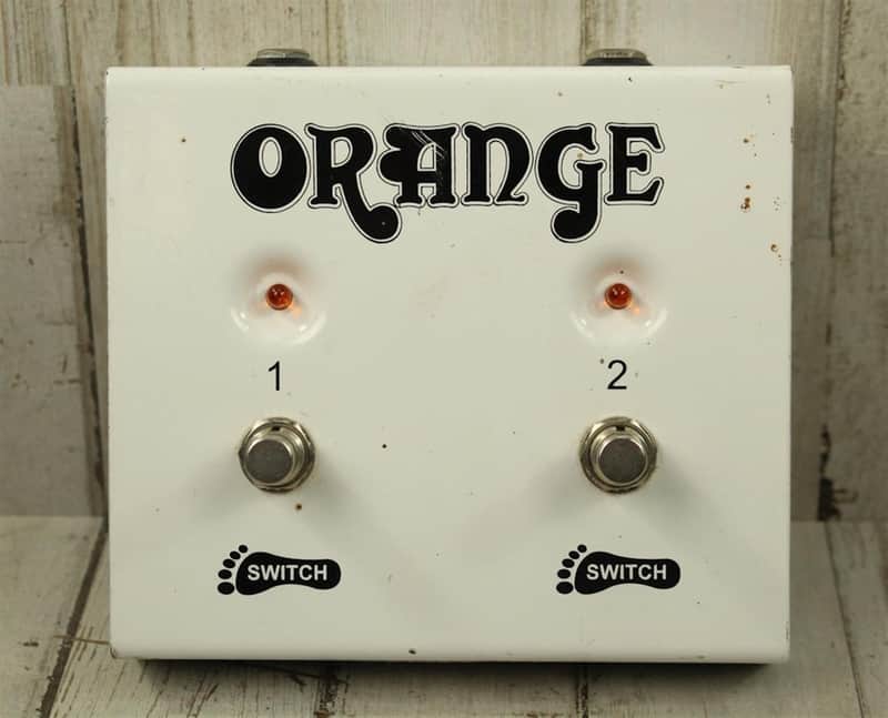 USED Orange 2 Button Footswitch (050) image 1