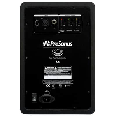 PreSonus Sceptre S6 Active Coaxial Studio Monitor (Single) 2014 - Present - Black image 4