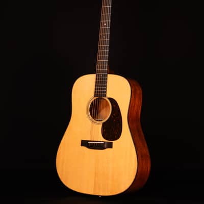Martin D-18 Standard Dreadnought Acoustic, Fishman Matrix Infinity Pickup, Case Included image 6