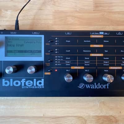 Waldorf Blofeld Desktop Synthesizer 2007 - Present - Black Shadow