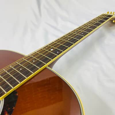 YAMAHA LL6 ARE Dark Tint (DT) electric acoustic guitar image 5