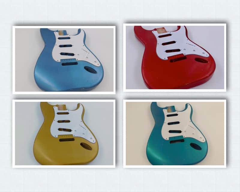 BloomDoom Nitro Lacquer Aged Relic S-Style or T-Style Vintage Custom Guitar Body image 1