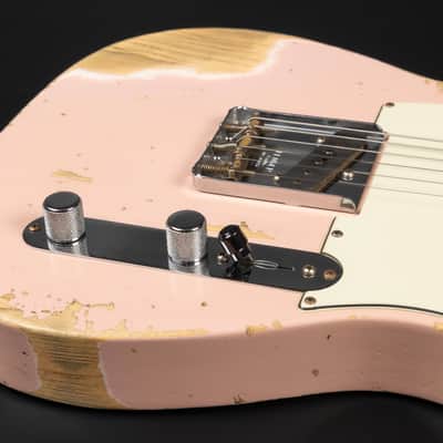 2021 Fender Custom Shop ‘67 Telecaster Heavy Relic - Shell Pink | USA Vintage 1967 CBS Ära Reissue Esche Korpus 3,23kg | CoA OHSC Bild 21