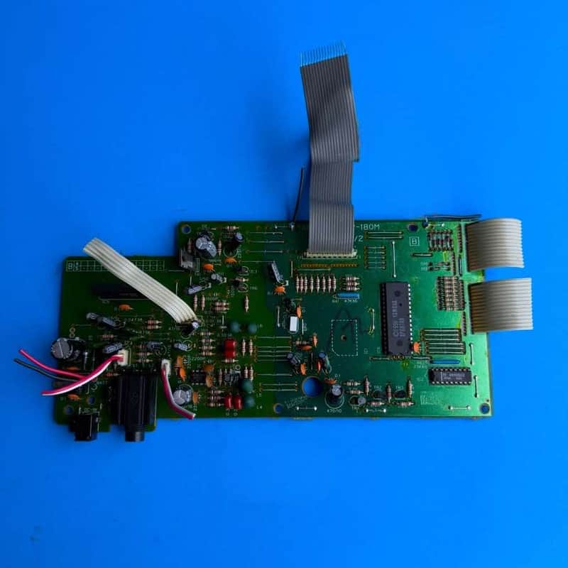 YAMAHA PSR-180 Keyboard Part: Main Board w/AC Phones Input PCB [XN804] image 1