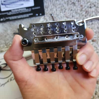 NEW Floyd Rose FRTS1000R3 Special Series Tremolo Kit with R3 Locking Nut 2010s - Chrome image 6