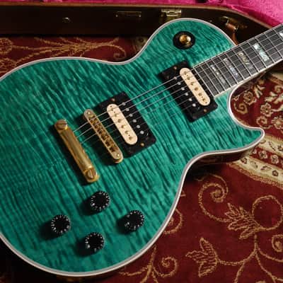 Gibson Custom Les Paul Custom Figured Top Limited Run 2017 Peacock