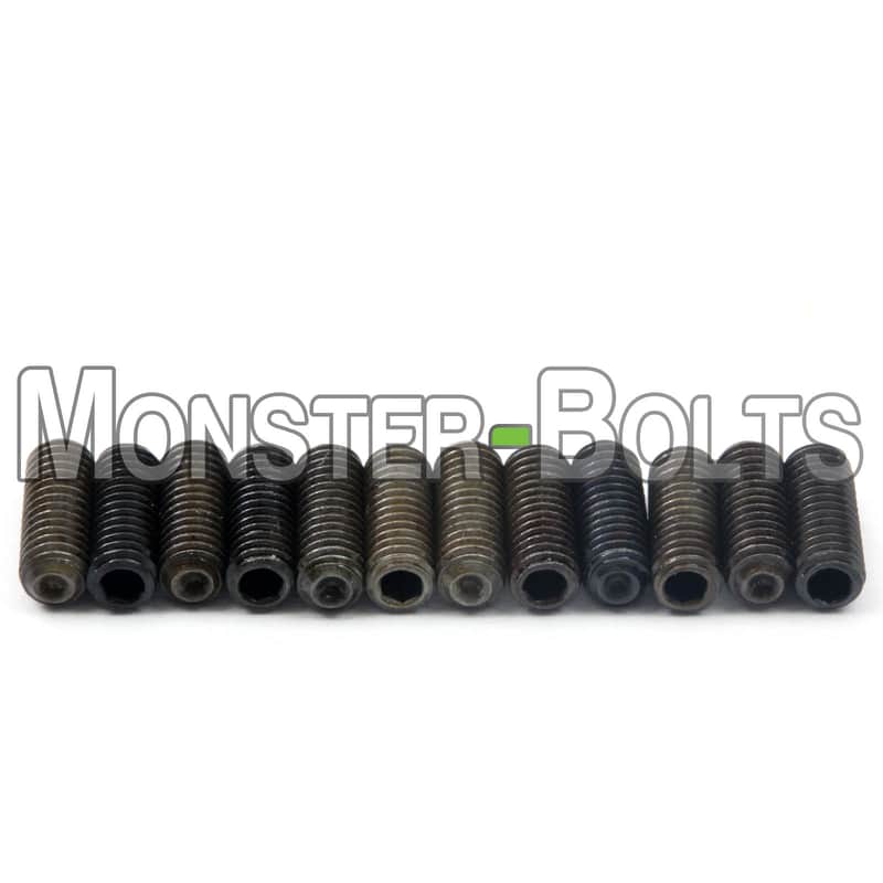 (12) VegaTrem VT1 Saddle Height Screws | 8 mm Medium 'Factory Spec' | Black Alloy Steel Guitar Tremolo Hardware image 1
