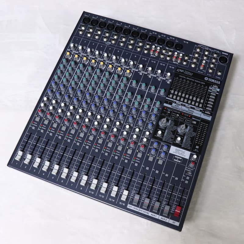 Yamaha EMX5016CF 16 Channel 500-Watt Powered Analog Mixer | Reverb