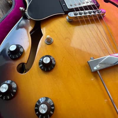 Gibson ES-335TD Left-Handed 1977 - Sunburst image 11
