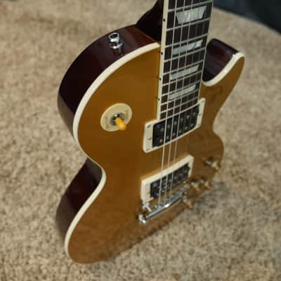 Video! LEAKED 2020 Gibson Slash 50s Les Paul Standard Darkback Goldtop "Prototype" image 23