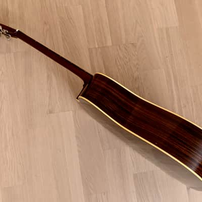 1984 Tokai Cats Eyes TCM-50V Vintage Herringbone Dreadnought Acoustic Guitar w/ Case, Japan image 15