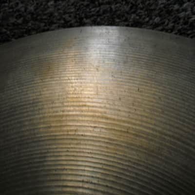 20" Vintager 70s thin stamp Avedis Zildjian Ride or Crash Cymbal 2300g image 3