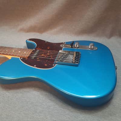 G&L USA  Fullerton Deluxe ASAT Classic  Lake Placid Blue Metallic image 5