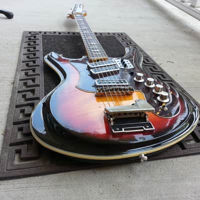 Silvertone 1445 Mosrite Vintage Electric Guitar 1445L Kay Teisco image 9