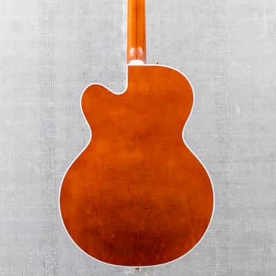 Gretsch  G6120TG-DS Players Edition Nashville Hollow Body DS with String-Thru Bigsby Roundup Orange image 4