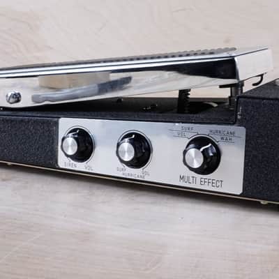 Shin-Ei Jax ME-7 Surf Wah Hurricane Siren Pedal 1970s Vintage Expression Made in Japan MIJ image 5