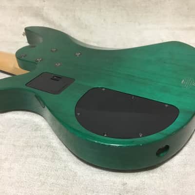 Yamaha RBX 6JM 6 String Bass Guitar John Myung Signature Turquoise Blue Green image 19