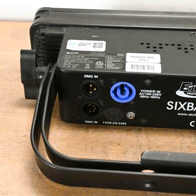 Elation SIXBAR 500 6x 12W RGBAW+UV LED Batten Fixture CG013Z8 image 8