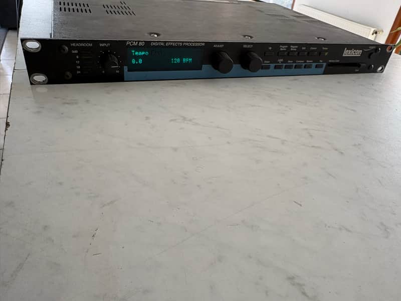 Lexicon PCM 80 Digital Effects Processor 1990s - Black image 1