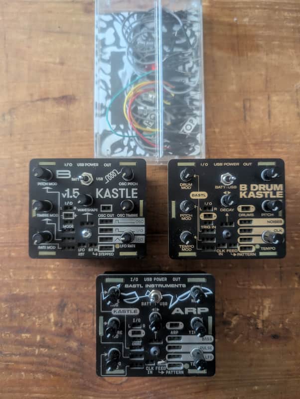 BASTLE Instruments triple threat!! Kastle 1.5, Drum, & ARP 2017-2023 image 1