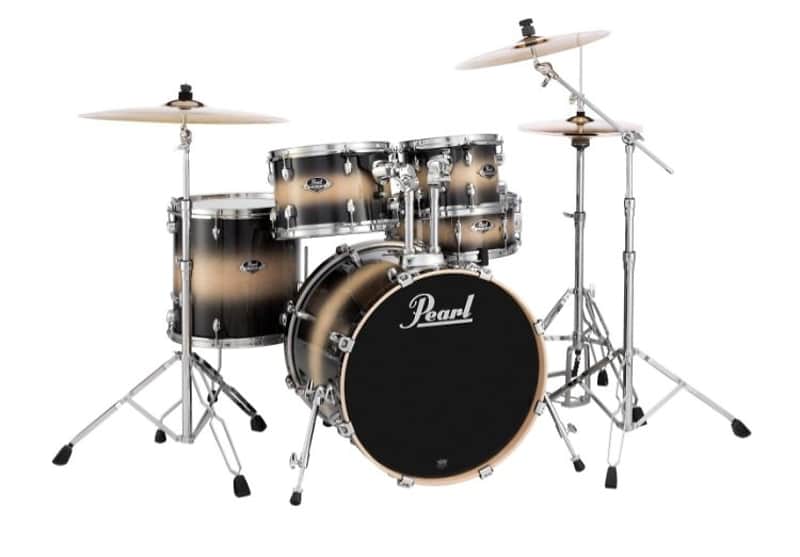 Pearl Exl725 C255 5 Pc. Exl Export Set W/830 Hw, Nightshade Lacquer image 1