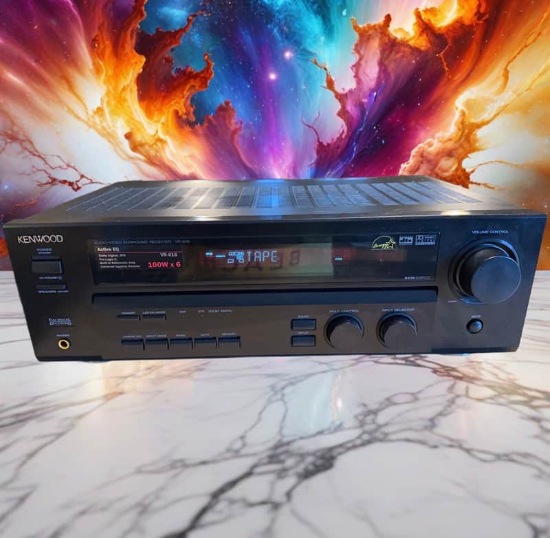 Kenwood VR-616 Receiver HiFi Stereo Vintage Home Theater 5.1 Channel Serviced🎶 image 1