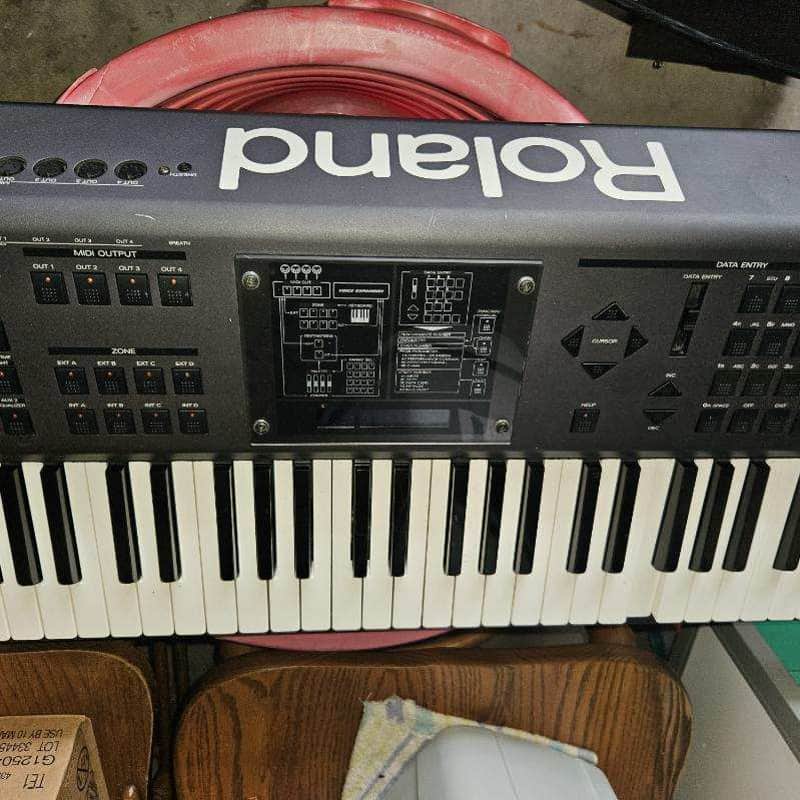 Roland A-90 88-Key Expandable Controller Keyboard 1996 - 1999 - Black image 1