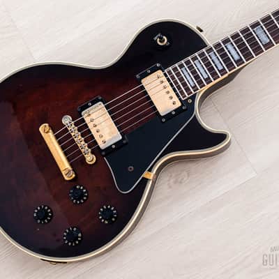 1985 Greco EGC68-50 Custom Mint Collection Vintage Guitar Violin Burst, Japan Fujigen w/ Case, Screamin PAFs image 1