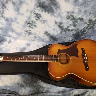 1968 Harmony H-167 Fender Headstock Style Moustache Bridge Pro Setup Gigbag image 13