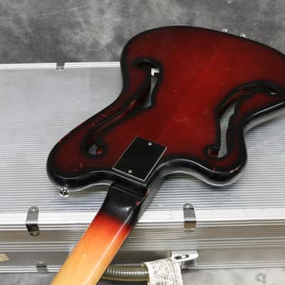 Late '60s Ampeg AEB-1 - Sunburst - * From Jah Wobble's Collection * image 15