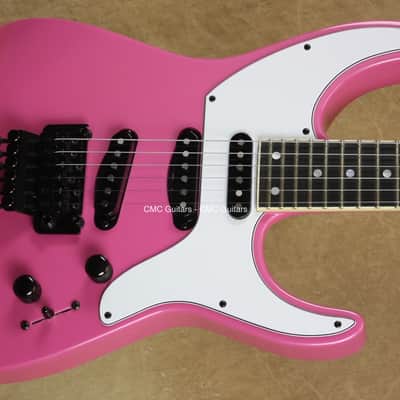 Jackson USA Custom Shop Soloist 3S Jeff Beck Style Platinum Pink Guitar image 3