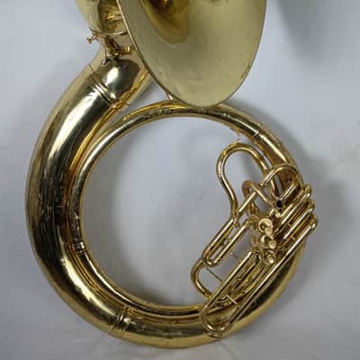 Conn 20K BBb Sousaphone with case and neck - Overhaul with dent removal image 9