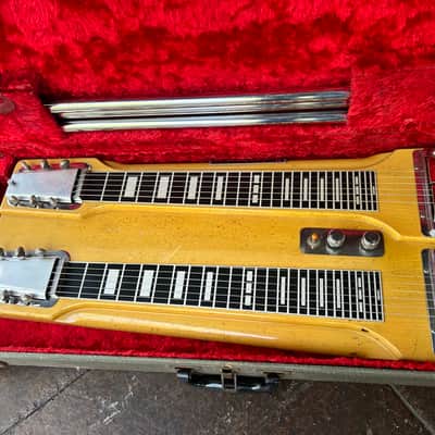 Rickenbacker DW-12 6-String Double-Neck Console Steel Guitar 1955 - 1966 - Blonde image 7