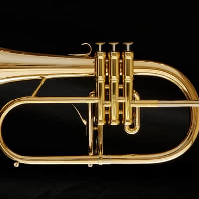 Brand New Adams Sonic Flugelhorn in Gold Lacquer! image 2