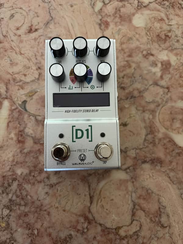 Walrus Audio Mako D1 MKII High-Fidelity Stereo Delay 2024 - Present - Silver image 1