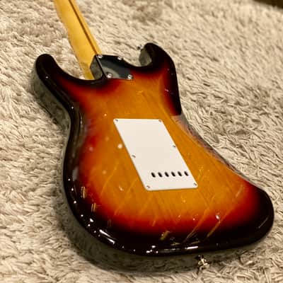 Tokai AST-95SH YS/M Goldstar Sound Japan in Yellow Sunburst with maple FB and Tortoise PG S/N 200508 image 5