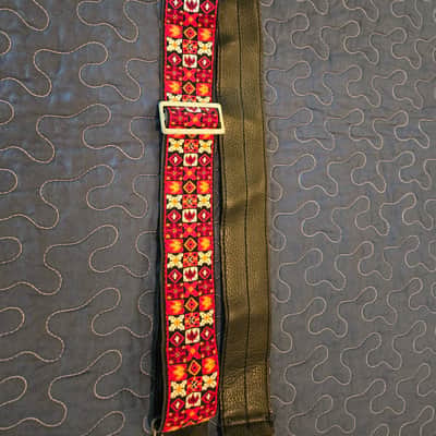 Vintage 1960's Ace Jimi Hendrix "Woodstock" Guitar Strap image 7