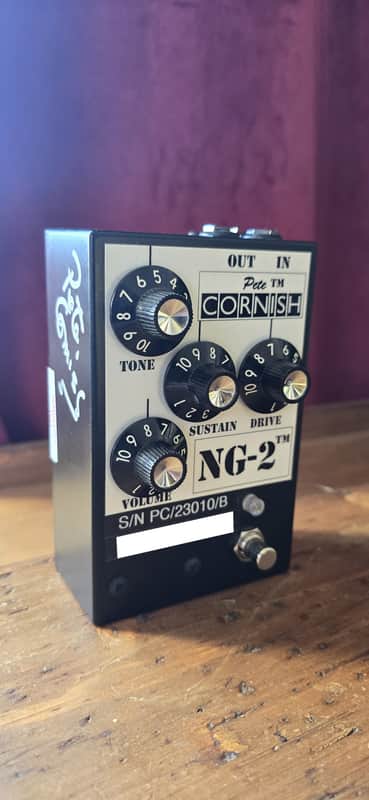 Pete Cornish NG-2 Battery-Free Fuzz - signed by Pete image 1