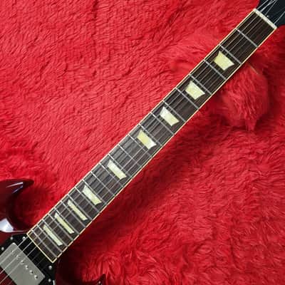 2008 Tokai SG155 Premium Series SG Standard - Cherry Lacquer - 1 Piece Honduras Mahogany Body - Original Case - Made In Japan MIJ image 7