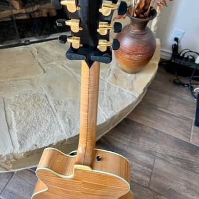 Steven Andersen "Emerald City" Acoustic Archtop: 1995 - Flamed Maple & Engelmann Spruce image 3