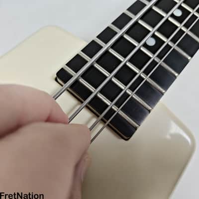 Steinberger XL-2 White Headless 1985 4-String Bass - 8.72lbs #3554 image 25