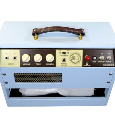 Magnatone Starlite 1x8 Combo w/ Reverb - Custom Color Carolina Blue image 4