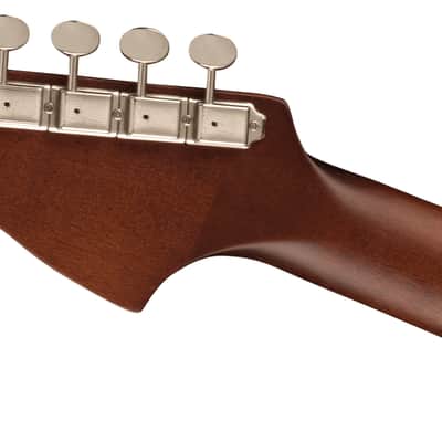 Fender Malibu Player, Walnut Fingerboard, White Pickguard - Fiesta Red image 2