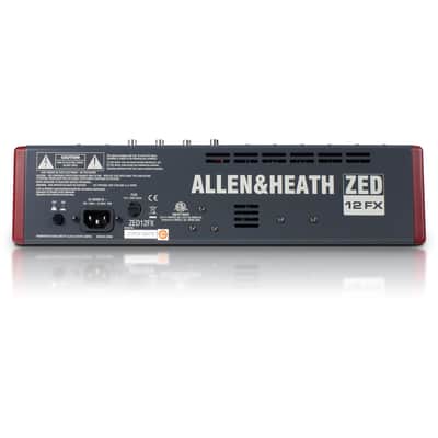 Allen & Heath ZED-12FX 12-Channel Analog Live Mixer image 4