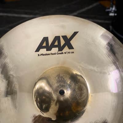 Sabian 16" AAX X-Plosion Fast Crash Cymbal 2010 - 2018 - Brilliant image 2