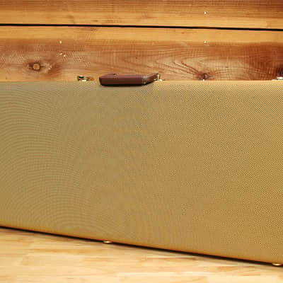 FENDER TWEED Hard Shell Guitar CASE Stratocaster & Telecaster Strat Tele Nice! image 4