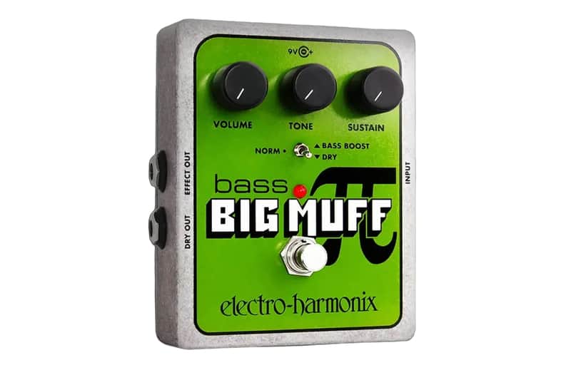 Electro-Harmonix Bass Big Muff Pi Distortion / Sustainer 2008 - Present - Green image 1