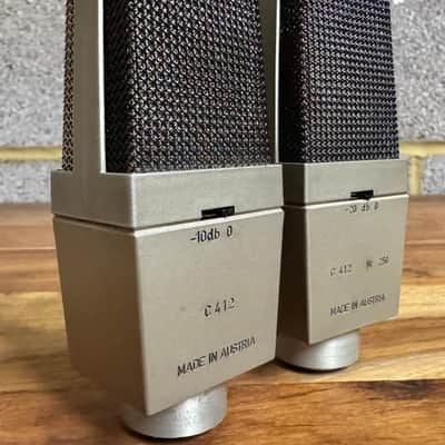 AKG 412, Brass CK12 Capsule, Pair image 6