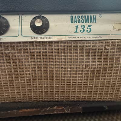 Fender Bassman 135 2-Channel 135-Watt Guitar Amp Head 1977 - 1980 - Silverface image 3