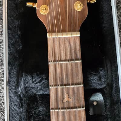 1994 Ovation Adamas II 1685-5 12-String Black OHSC Rare USA Made image 12
